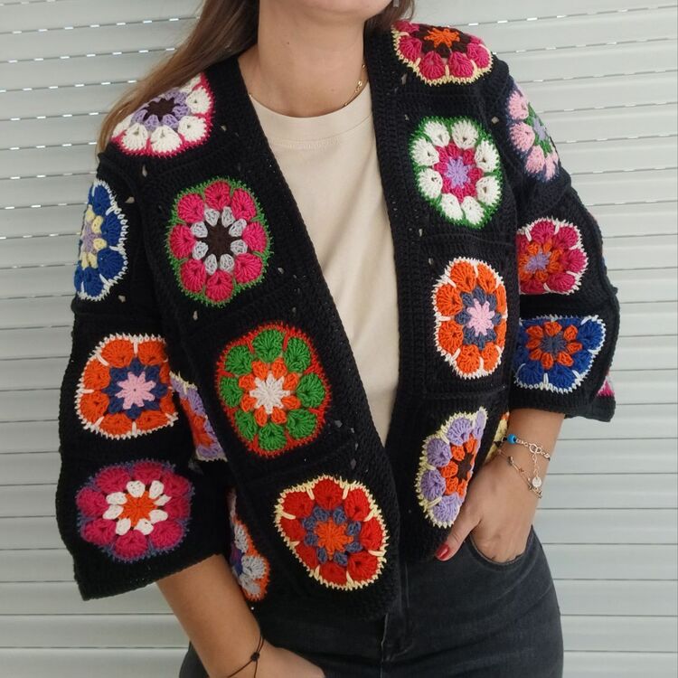 Şehrazat örgü hırka