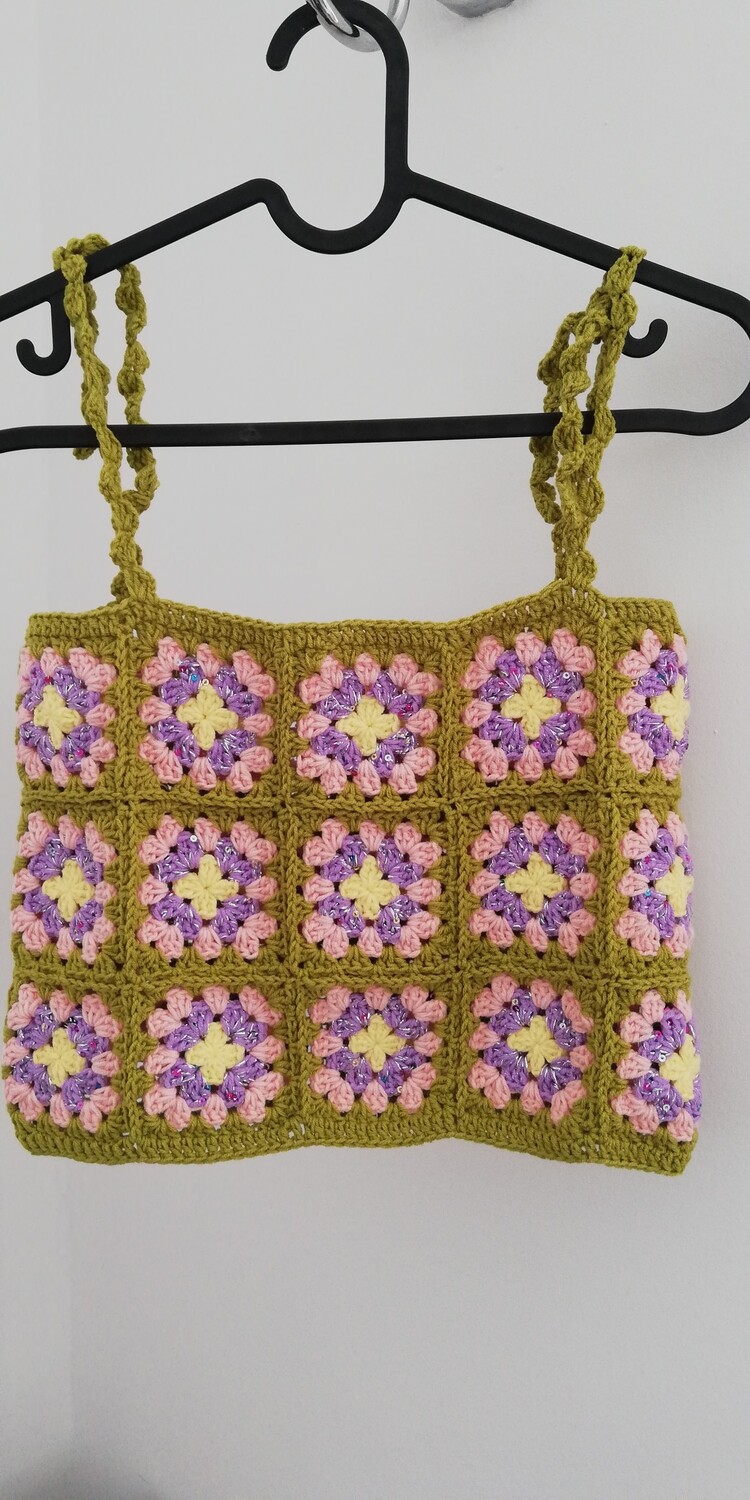 Lily crop bluz 