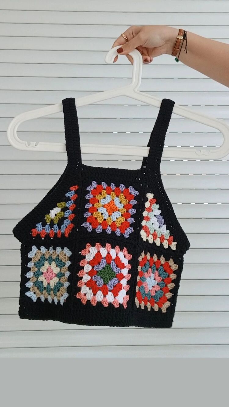 Karagöz crop bluz