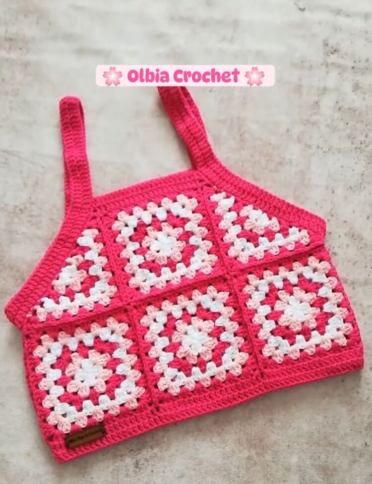 Sakura crop bluz