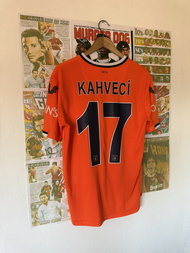 Orijinal Başakşehir FK 2020-21 İrfancan Kahveci Koleksiyonluk İç Saha Forması (L)