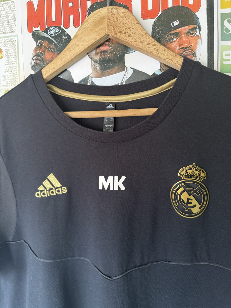 Orijinal Real Madrid 2019-20 A Takım Antrenman Tişört (XL)