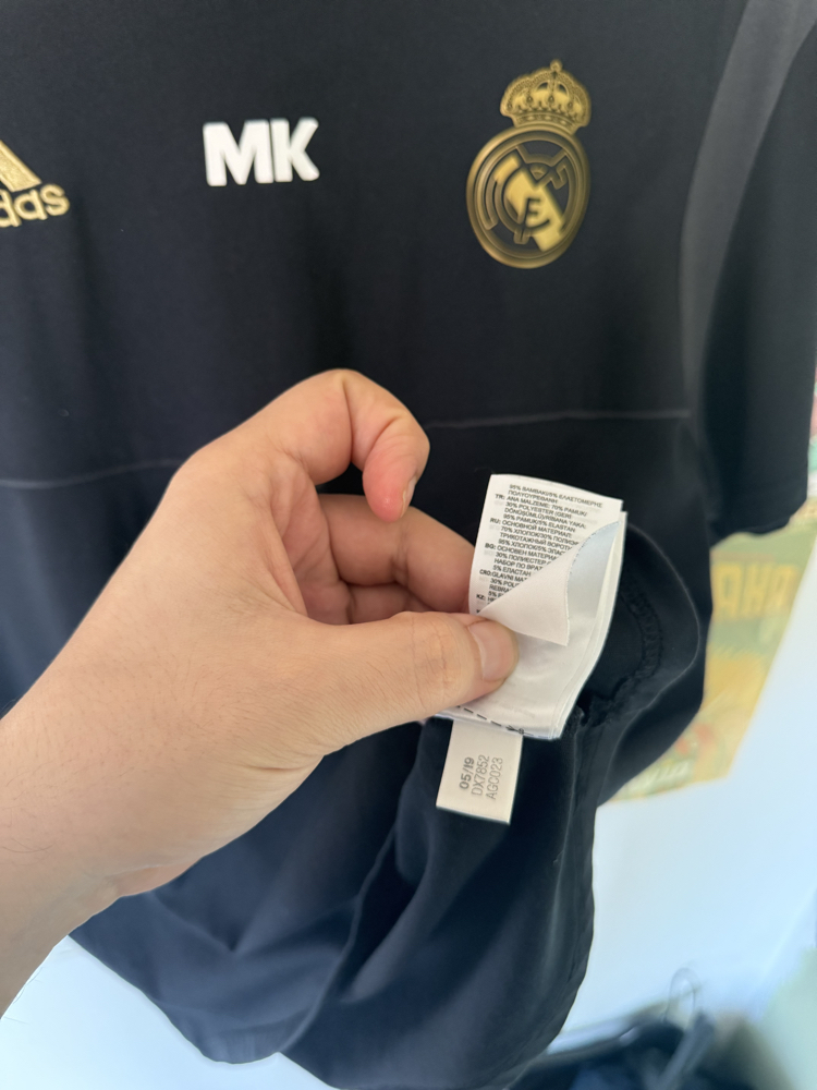 Orijinal Real Madrid 2019-20 A Takım Antrenman Tişört (XL)