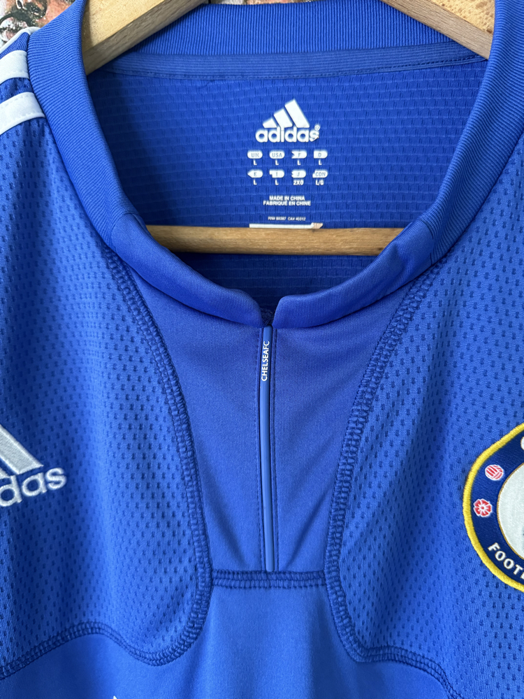 Orijinal Chelsea 2009-10 Didier Drogba Koleksiyonluk İç Saha Forması (L)