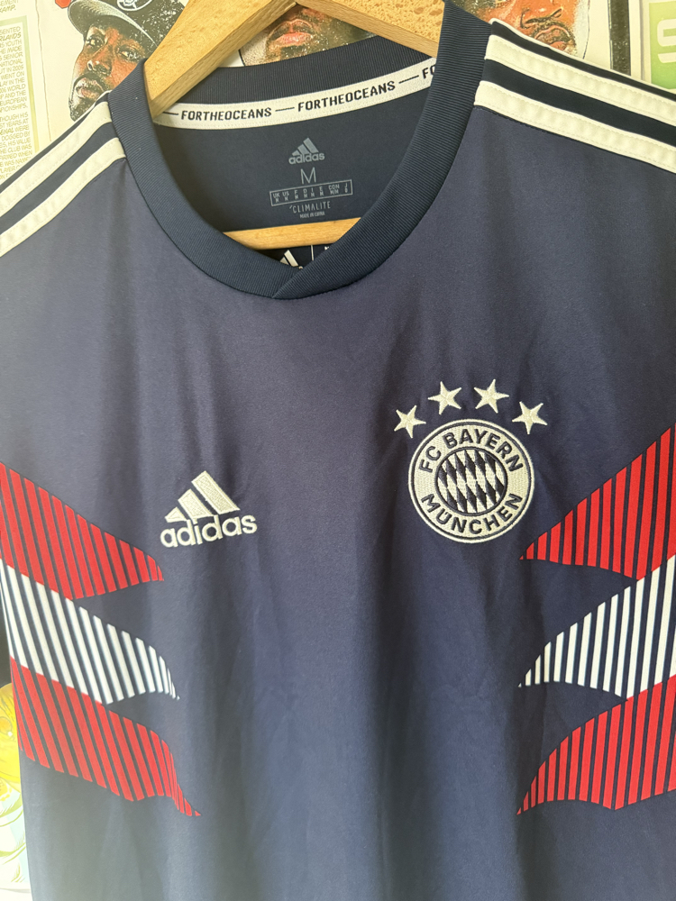 Orijinal Bayern Münih 2018-19 A Takım Pre-Match Maç Önü Antrenman Forması (M)