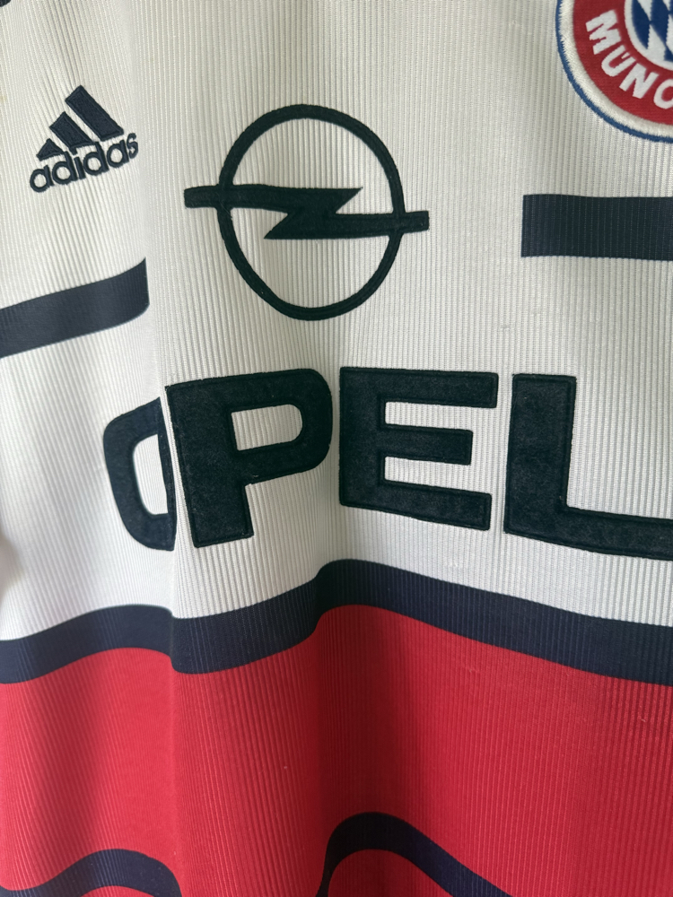 Orijinal Bayern Münih 1998-99 Koleksiyonluk Vintage Yakalı Beyaz Forması (M)