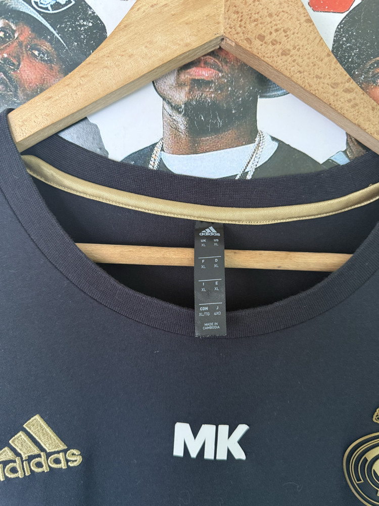 Orijinal Real Madrid 2019-20 A Takım Antrenman Tişört (XL)