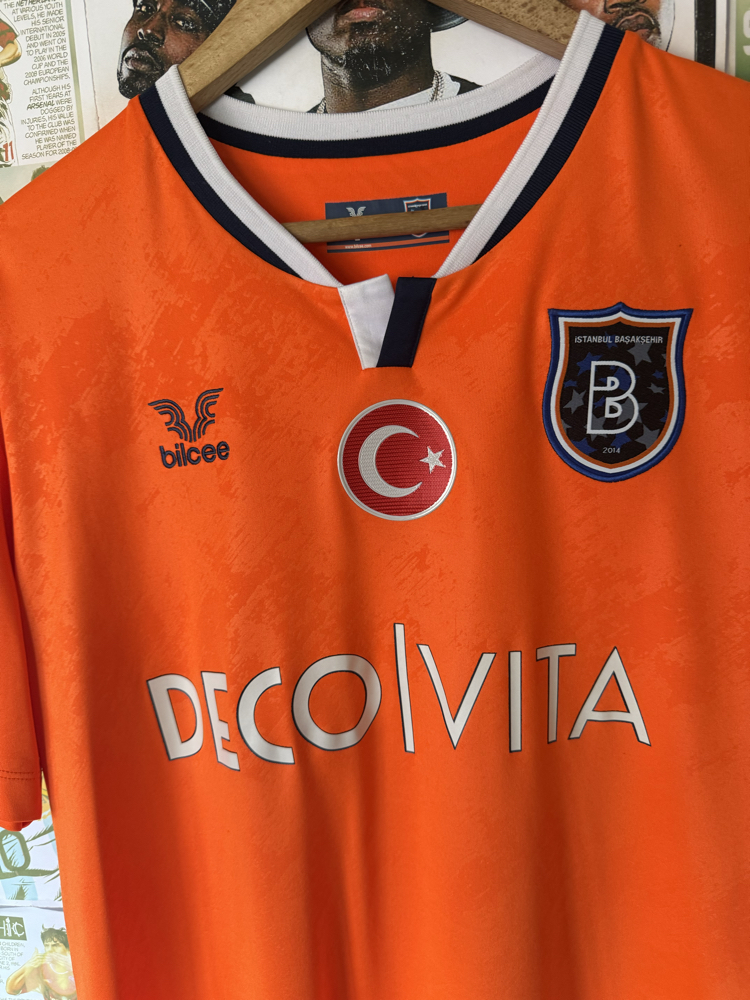 Orijinal Başakşehir FK 2020-21 İrfancan Kahveci Koleksiyonluk İç Saha Forması (L)