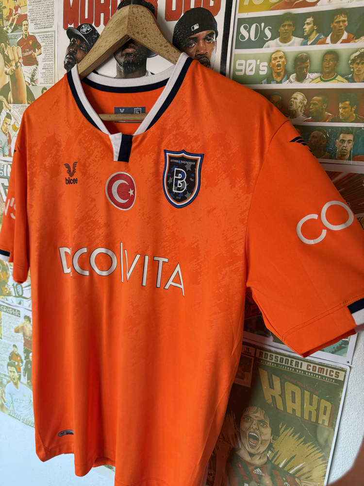 Orijinal Başakşehir FK 2020-21 İrfancan Kahveci Koleksiyonluk İç Saha Forması (L)