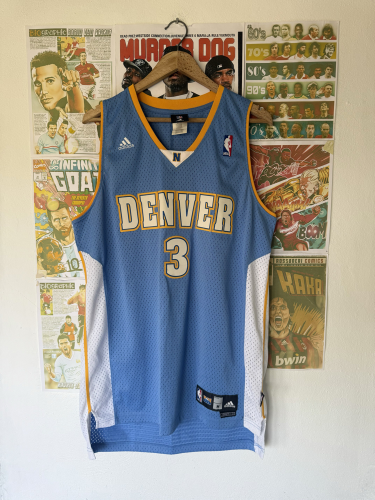 Orijinal Denver Nuggets 2006-07 Allen Iverson Koleksiyonluk Forması (M)