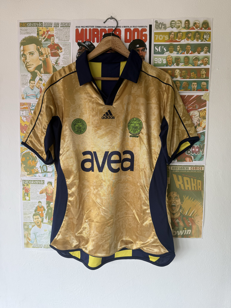 Orijinal Fenerbahçe 2006-07 100.Yıl Özel Üretim Çift Taraflı Koleksiyonluk Forması (M)