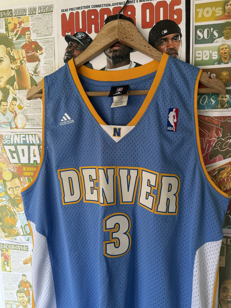 Orijinal Denver Nuggets 2006-07 Allen Iverson Koleksiyonluk Forması (M)