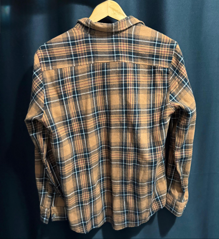 Vintage Modern Fit Ekose Gömlek
