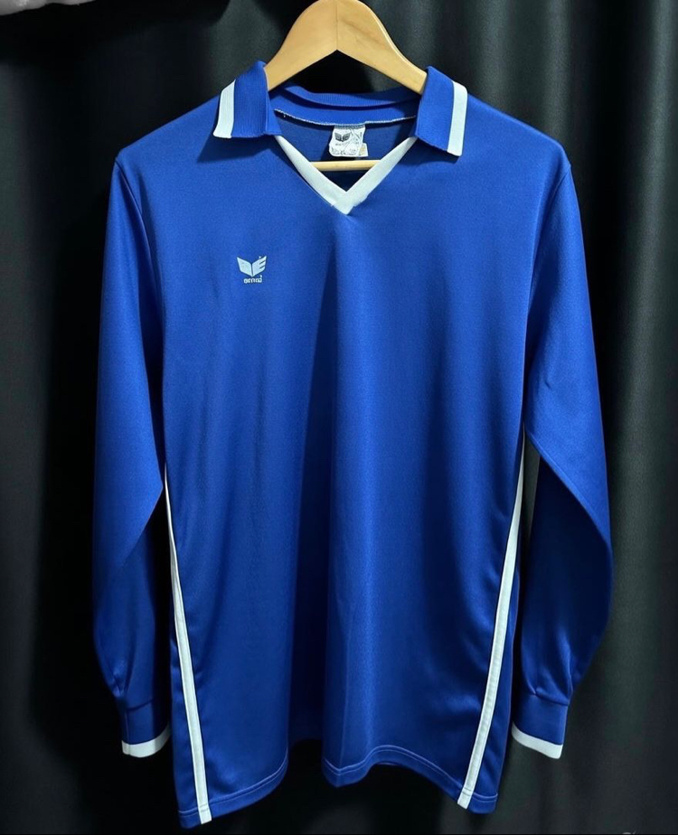  80’s Erima Mavi Polo Yaka Vintage Forma