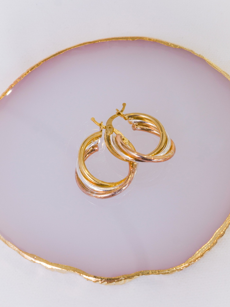 Celestial Trinity Küpe