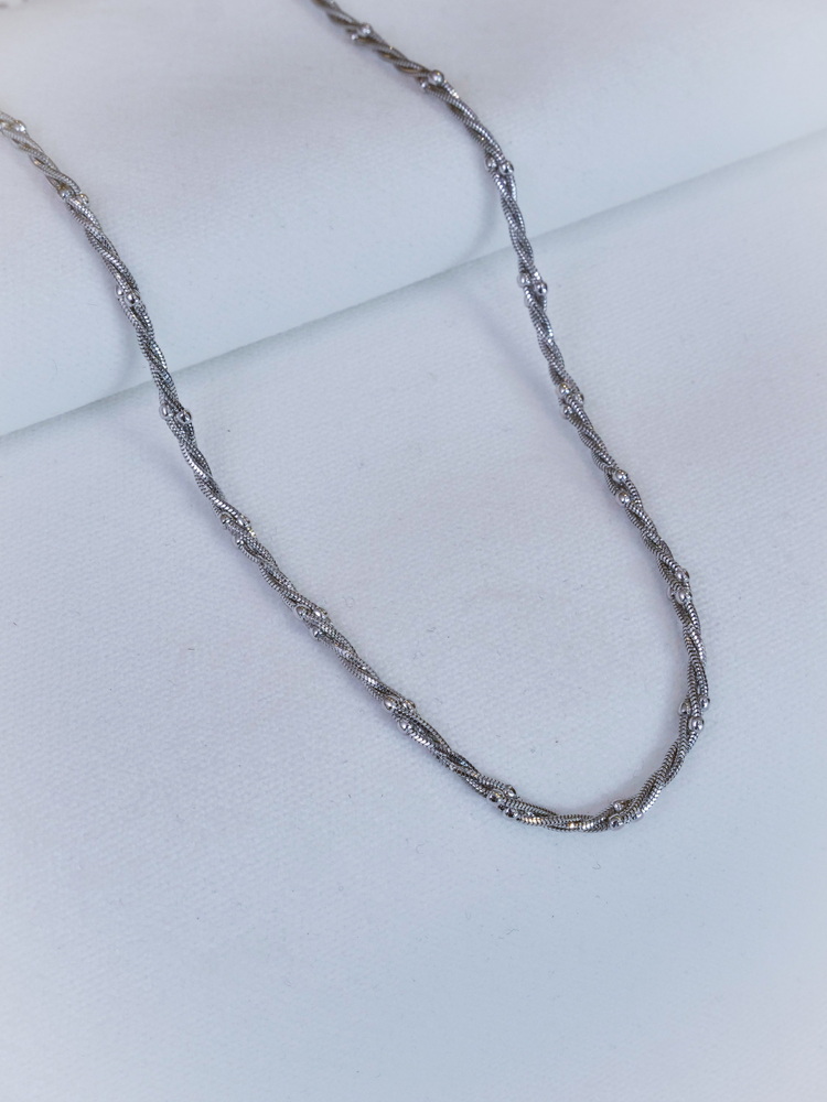 Silver Twist Kolye