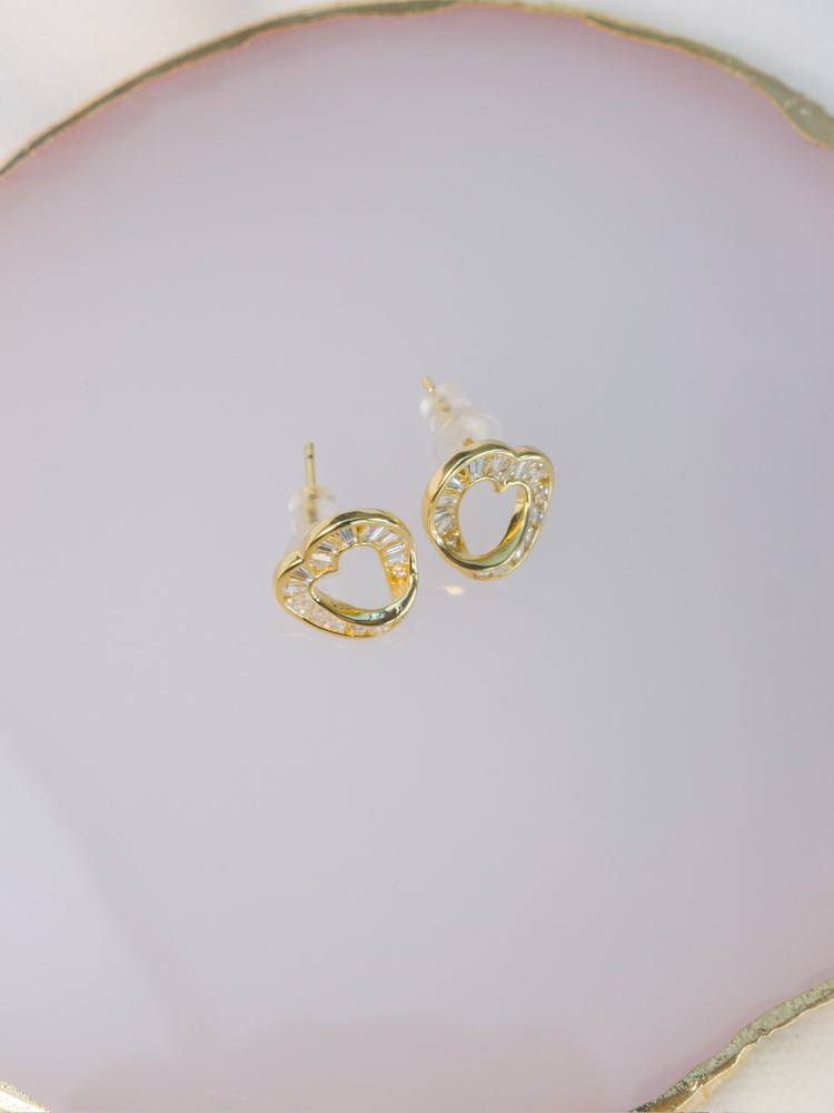 Heart of Gold Radiance Küpe