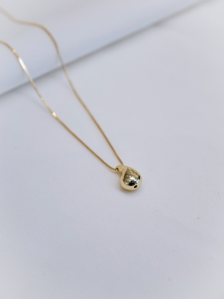 Liquid Gold Drop Kolye