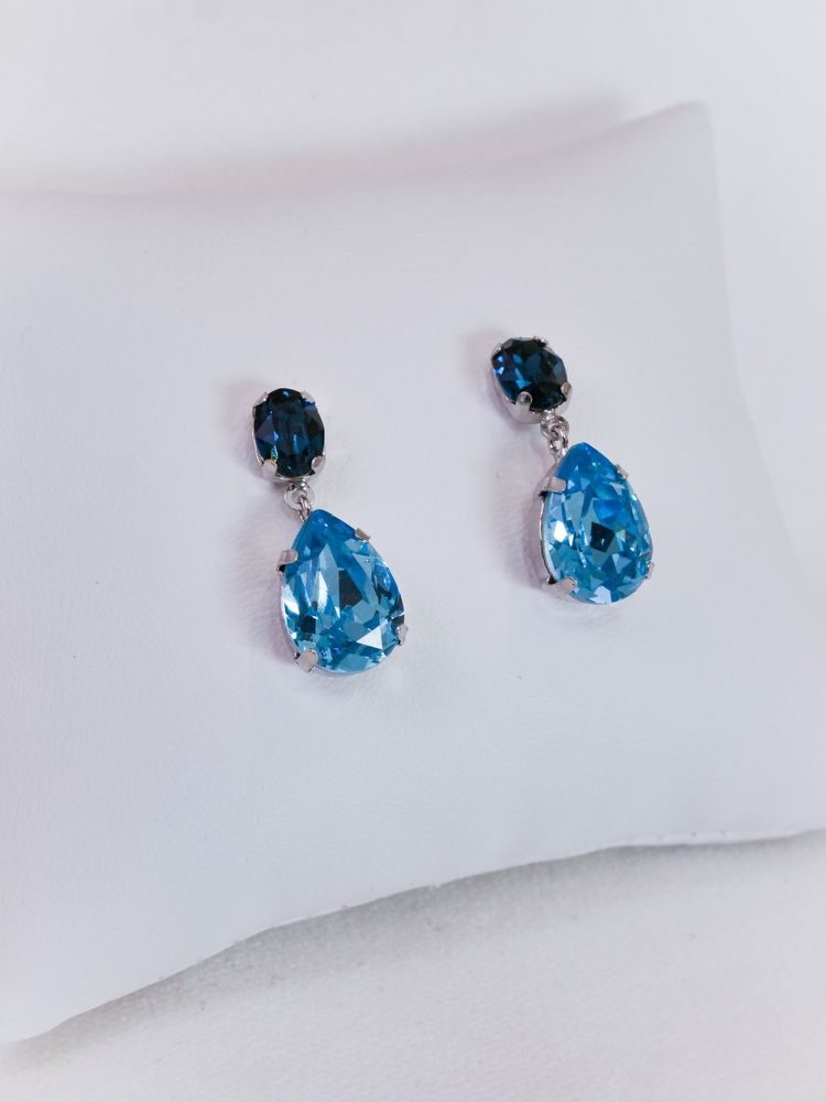Blue Drop Küpe