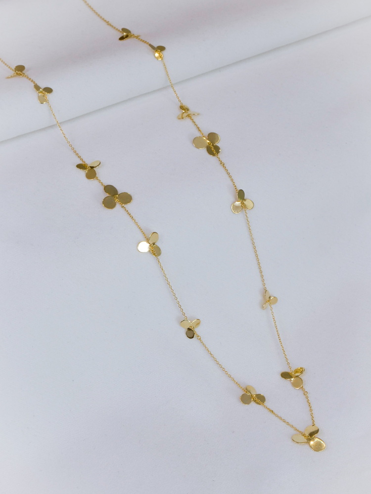 Golden Clover Kolye