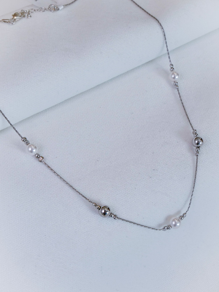 Pearl Silver Harmony Kolye