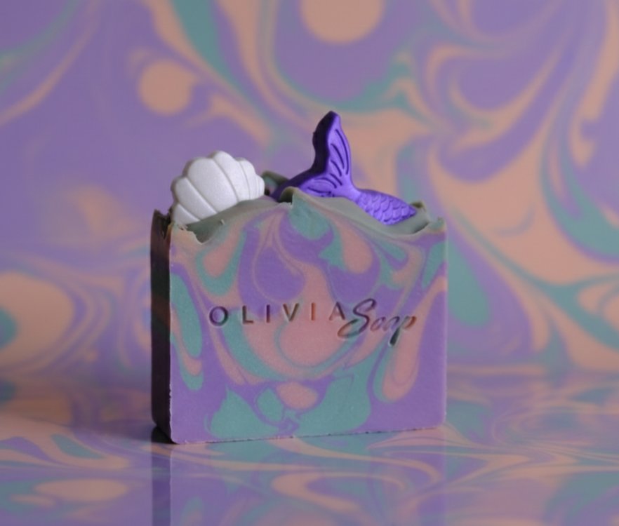 purple mermaid 