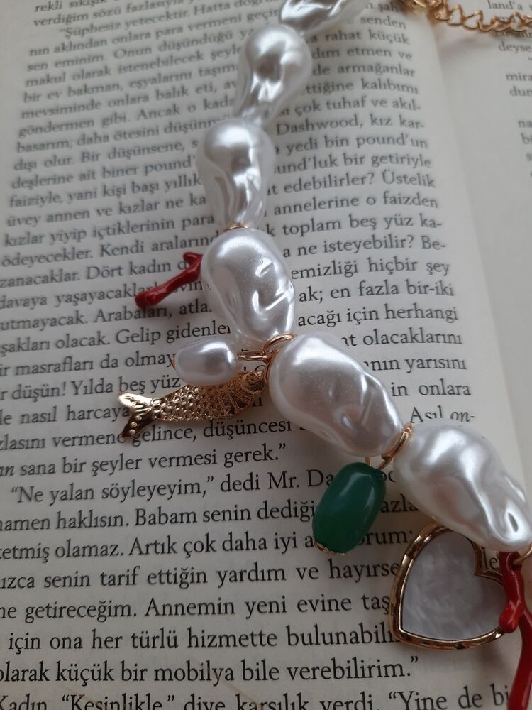 Zara Model Charmlı Inci Kolye