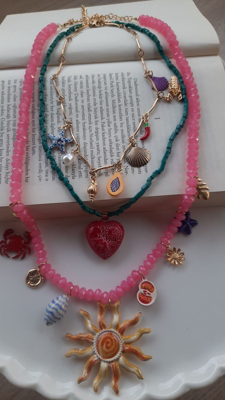 Zara Charmlı Kolye