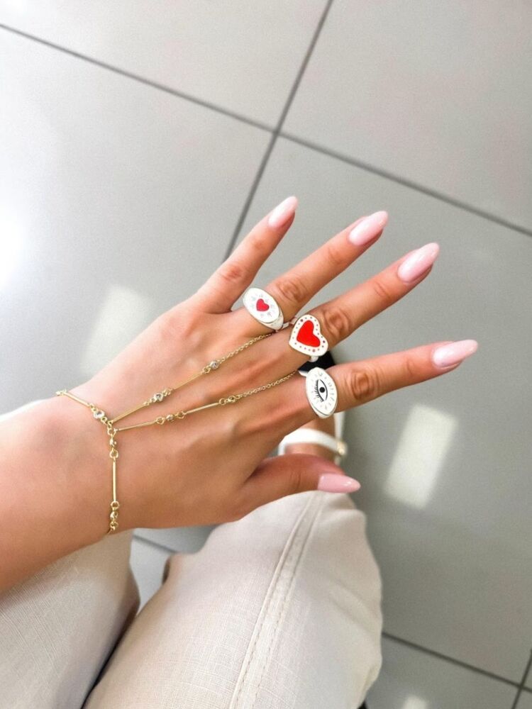 Zara Mineli 3lü set Yüzük