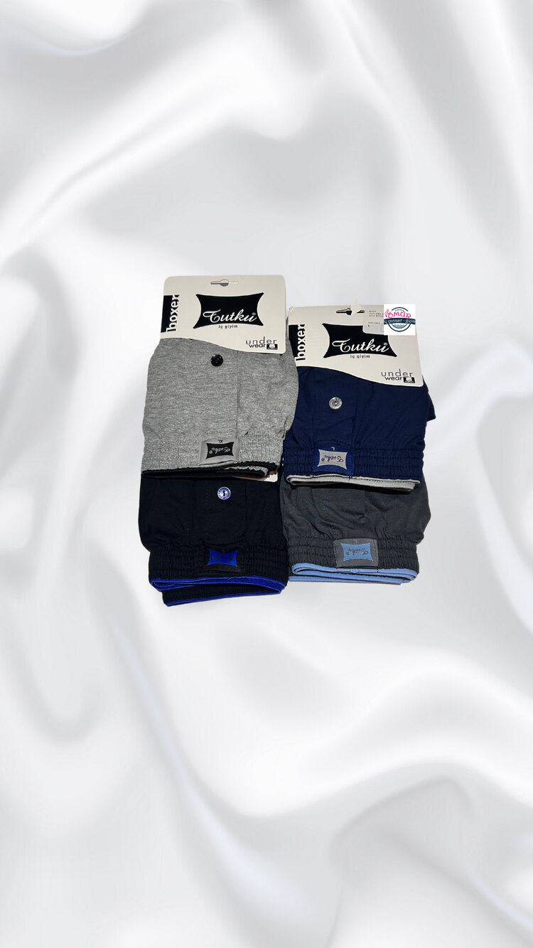 Tutku 0117 Erkek Boxer 6 Adet