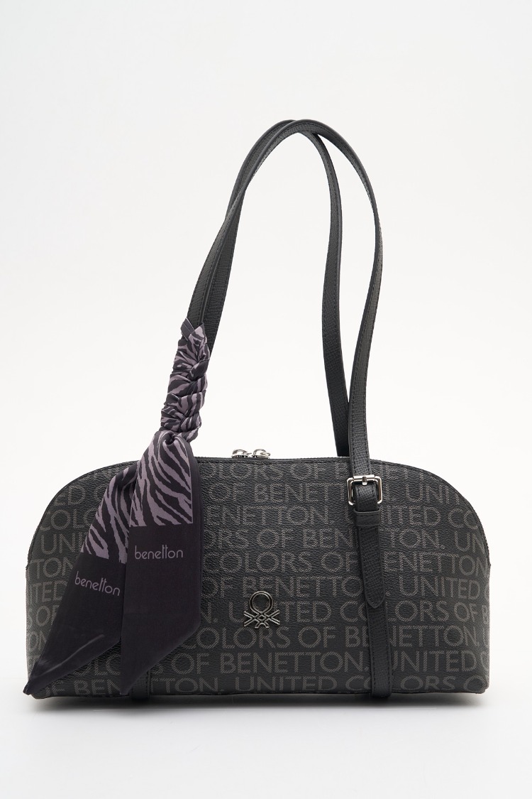 BENETTON Monogram Desen Kol Çantası bnt1909
