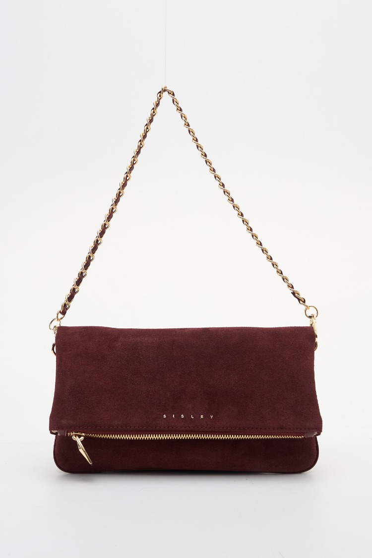 SİSLEY Süet Clutch Kadın El Çantası sly532