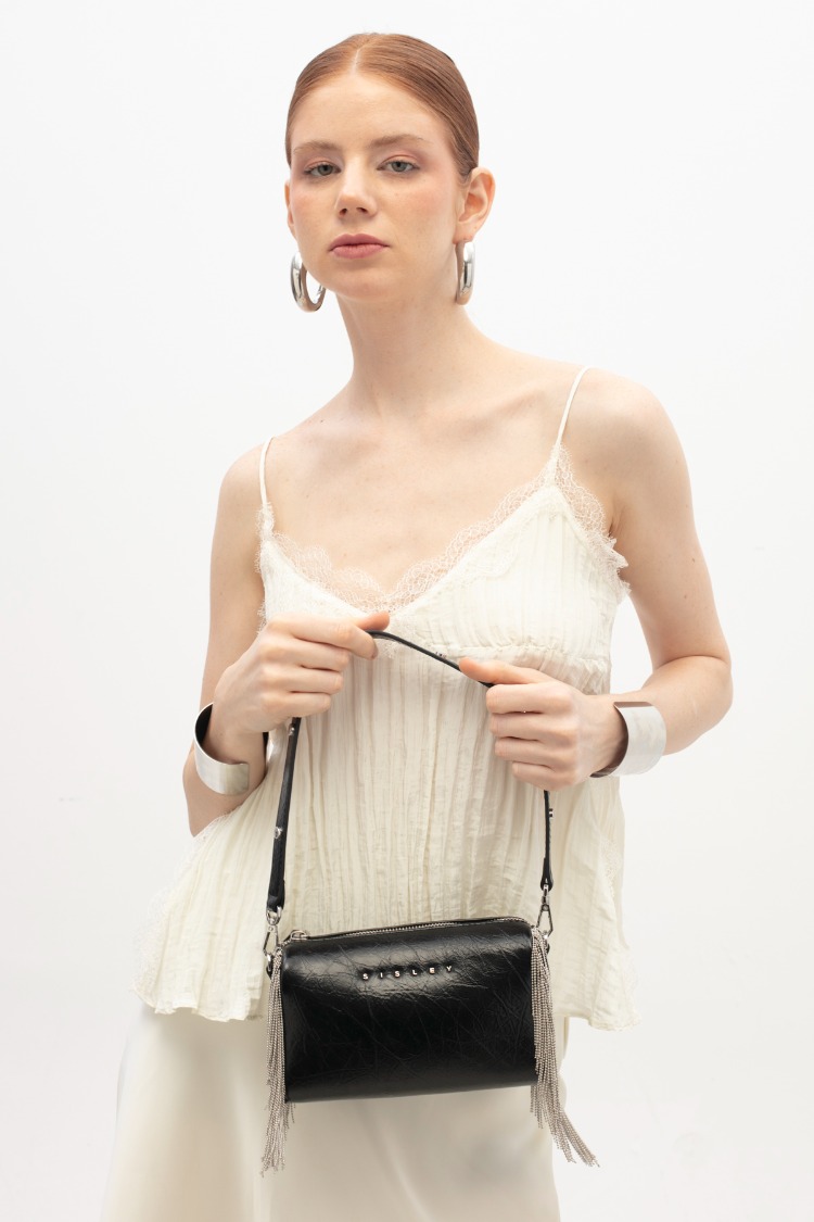 SISLEY Püsküllü Kol Çantası sly362