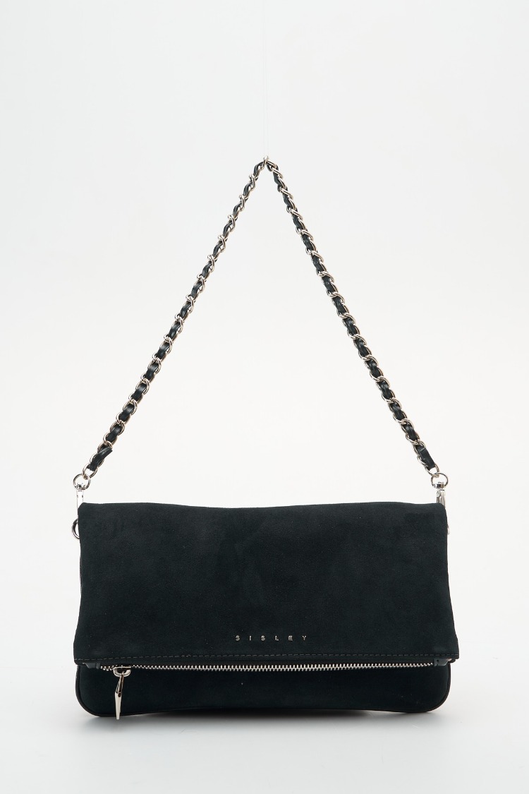 SİSLEY Süet Clutch Kadın El Çantası sly532