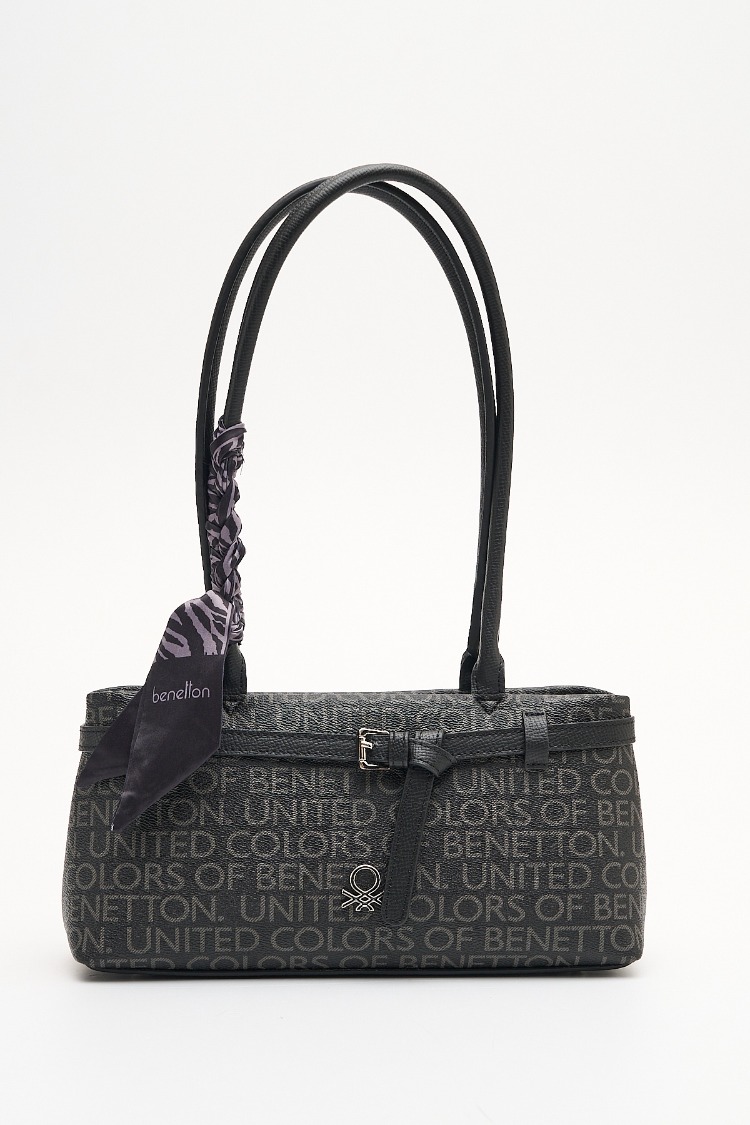 BENETTON Monogram Desen Kol Çantası bnt1911