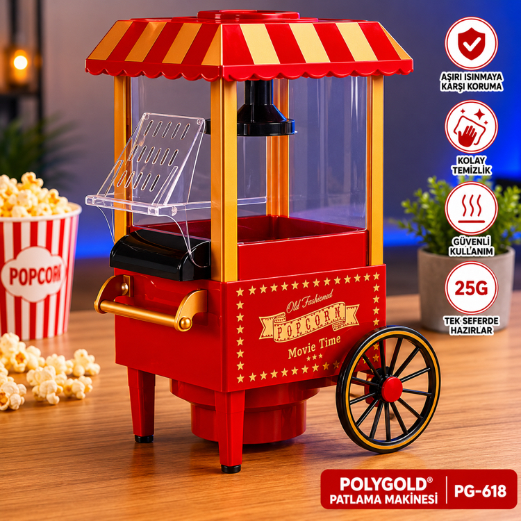 Mini Patlamış Mısır Makinesi