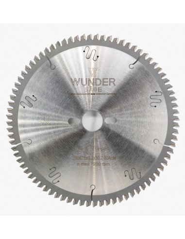 wunder 250*80 diş elmas uç daire testere