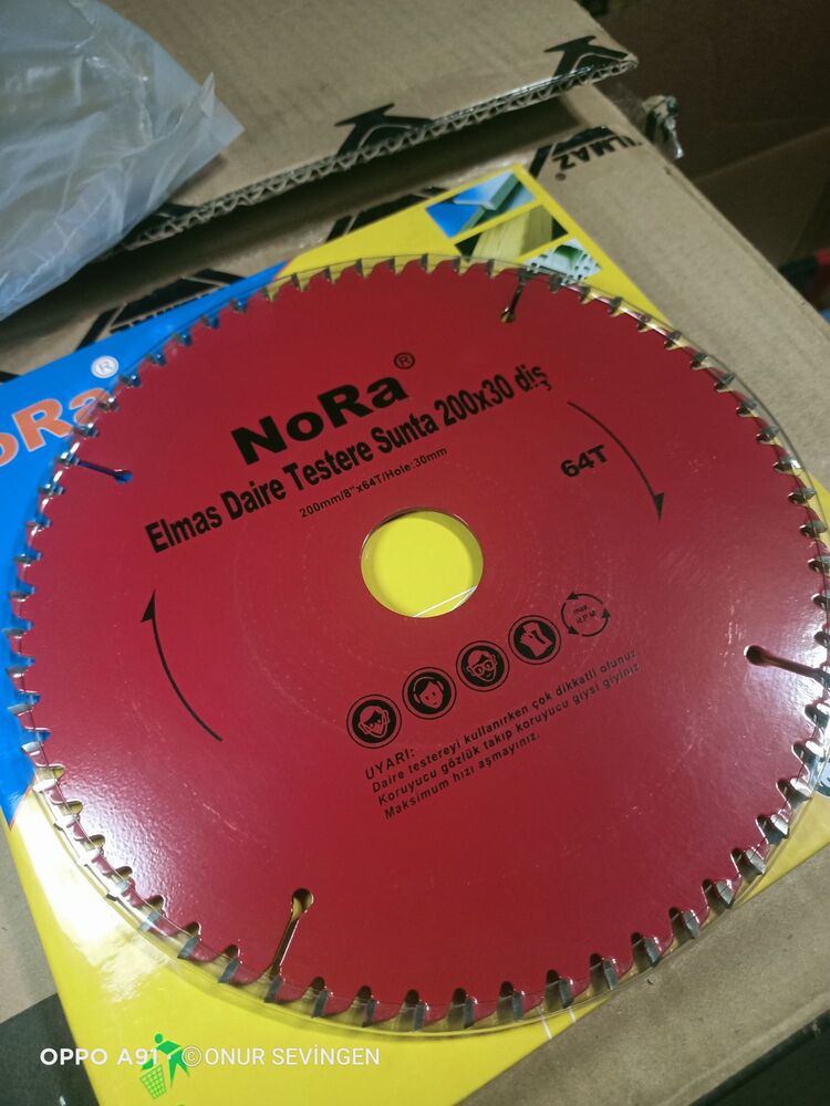 Nora 200*64 sunta parke testeresi 