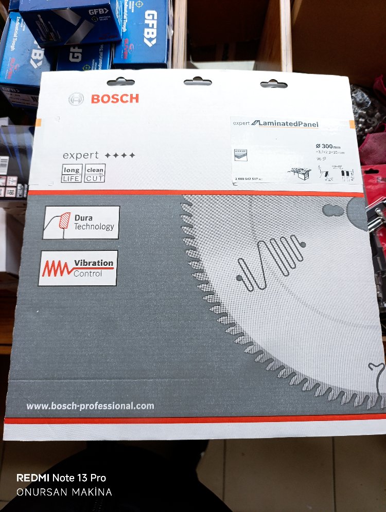 BOSCH 300×96 SUNTA MDF PARKE TESTERESİ