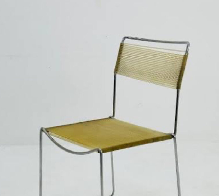 Two Spaghetti Chairs from Belotti