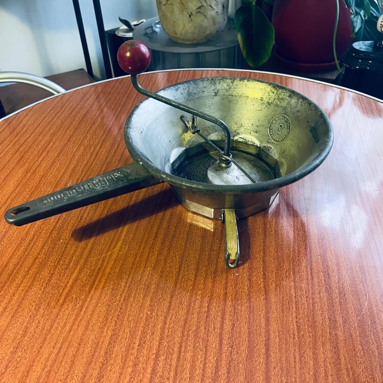 Moulin Legumes No.2 Vegetable Miller 4 Blades Made in FRANCE Vintage French Culinary Device