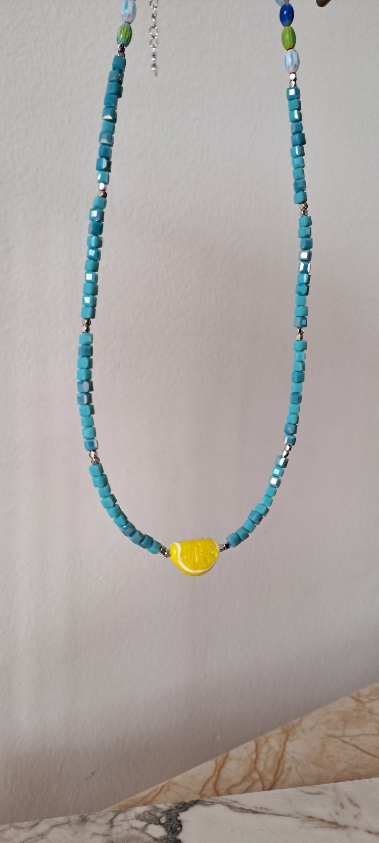 Blue Lemon Kolye