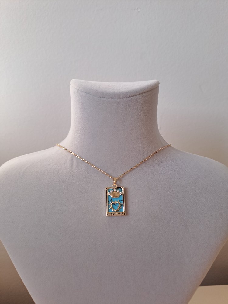 316L Çelik Tarot Model Kolye