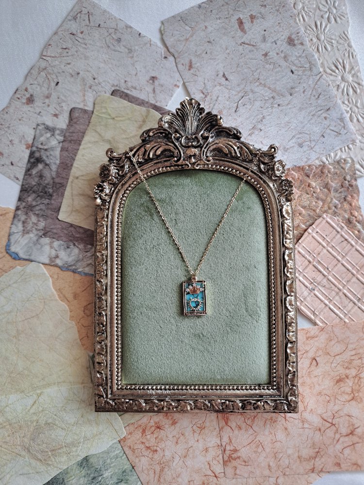 316L Çelik Tarot Model Kolye
