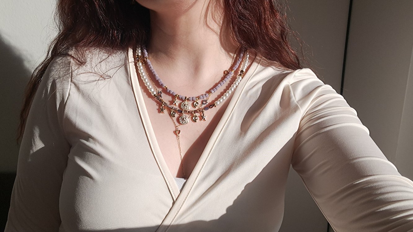 Romantic Vintage Kolye Seti