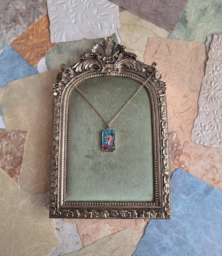 316L Çelik Tarot Model Kolye