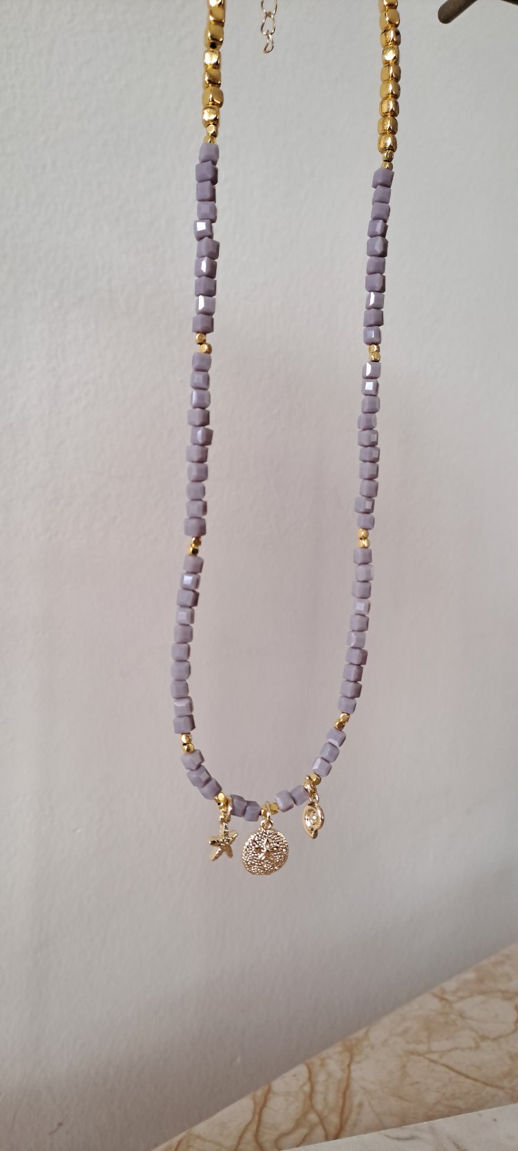 Lavender Nights Kolye 