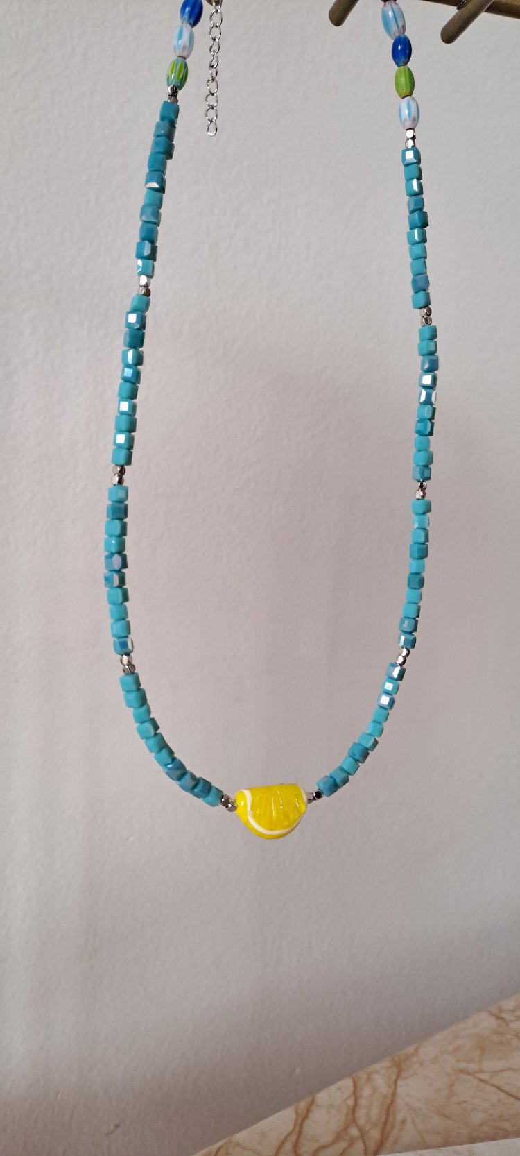 Blue Lemon Kolye