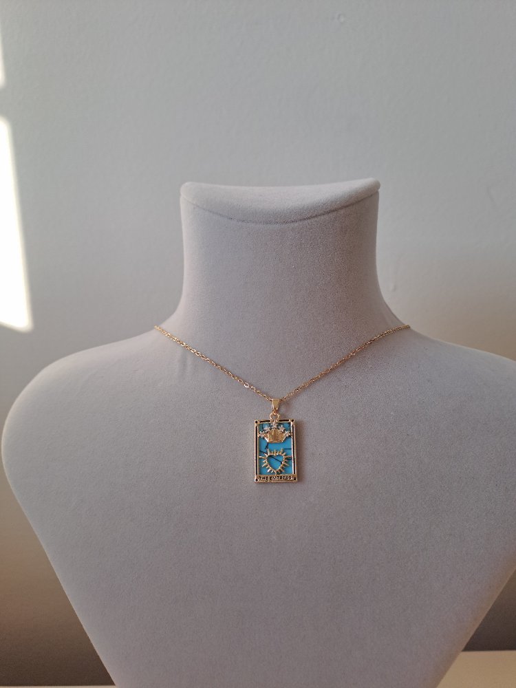 316L Çelik Tarot Model Kolye