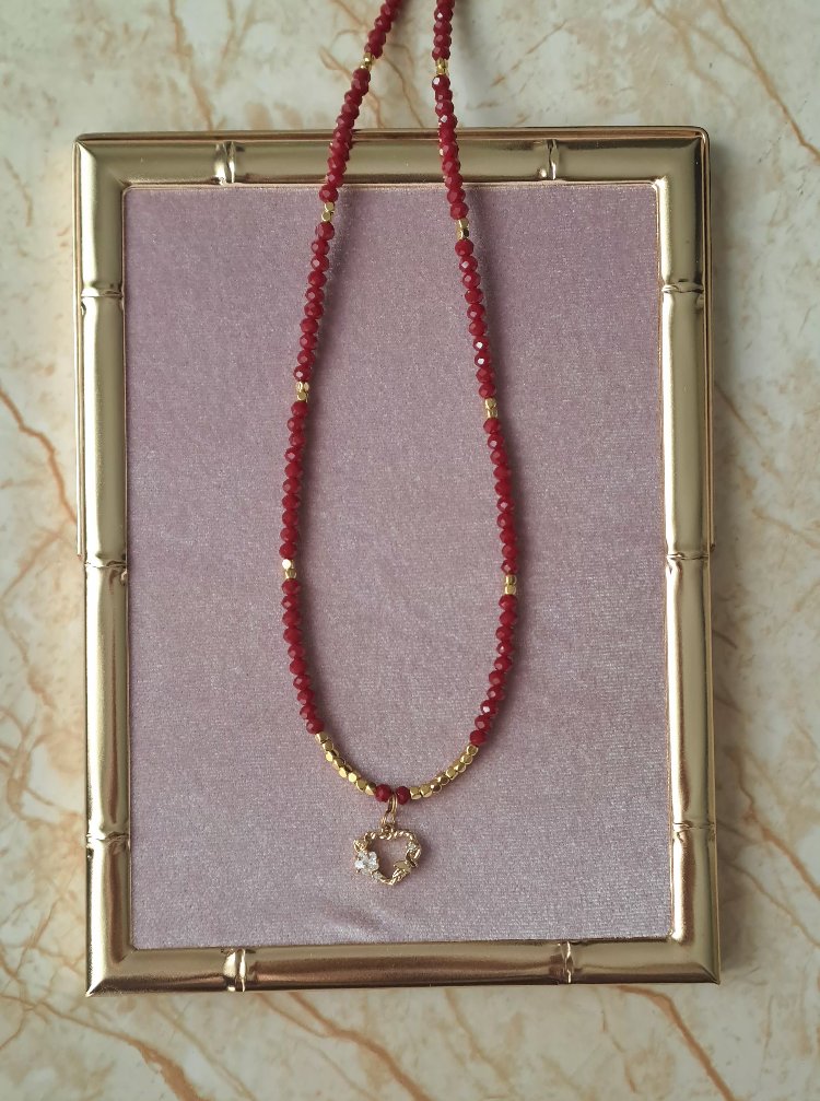 Velvet Heart Kolye 